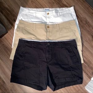 Lot of Three 5” inseam Old Navy Shorts